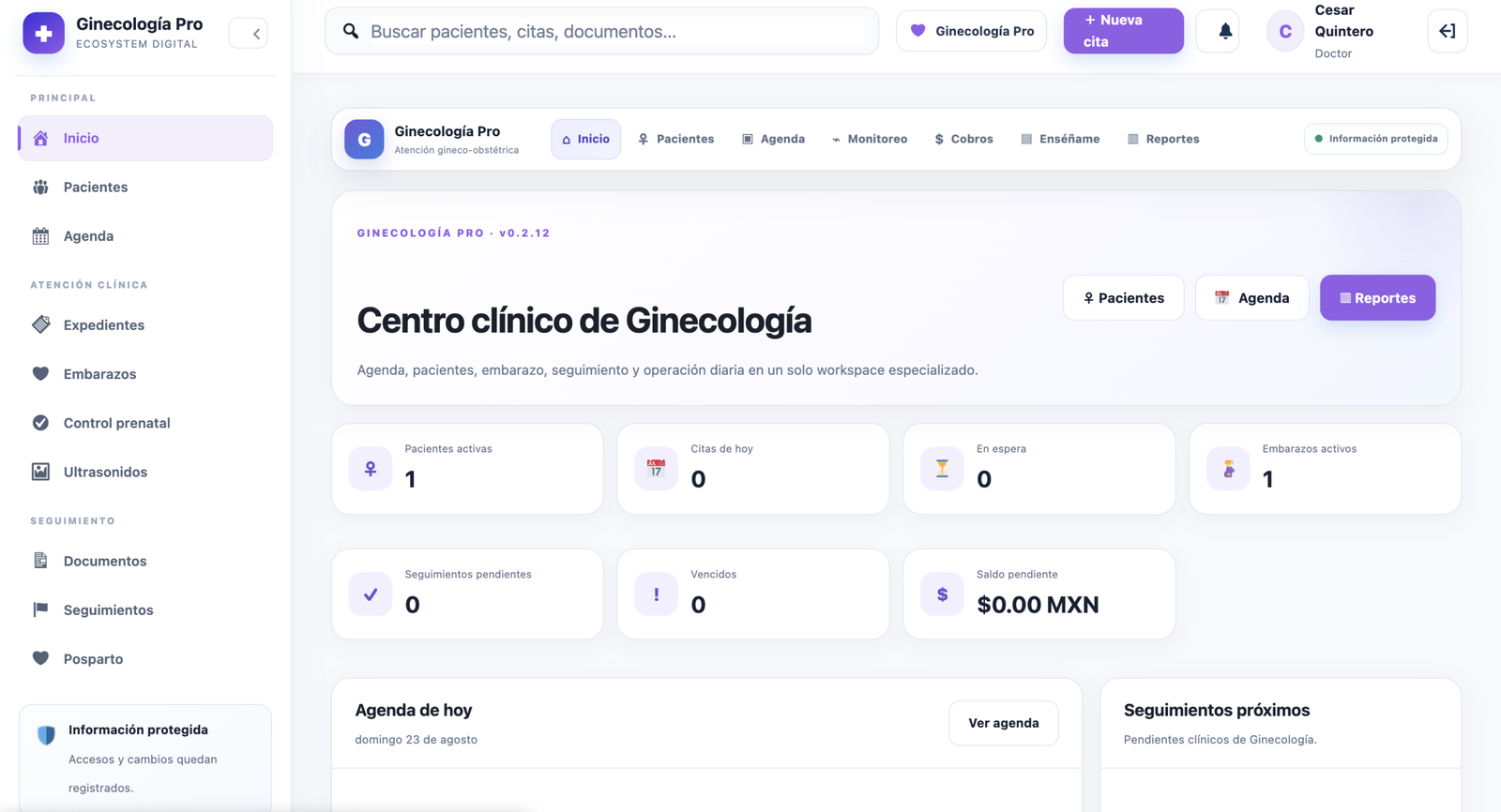 Administra tu consultorio desde un solo lugar
